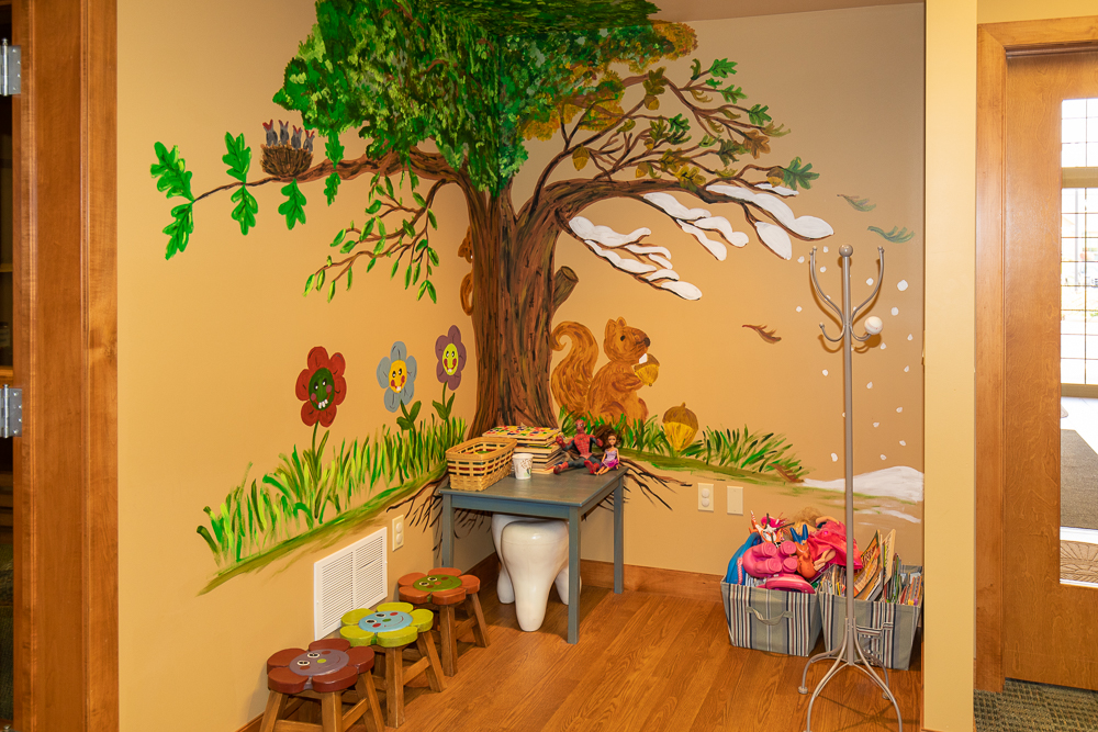 Kids Play Area at Golden Oak Dental